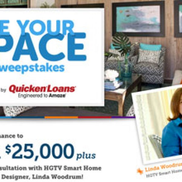 Only 1 Day Left! Win $25,000 and an HGTV designer Consultation!