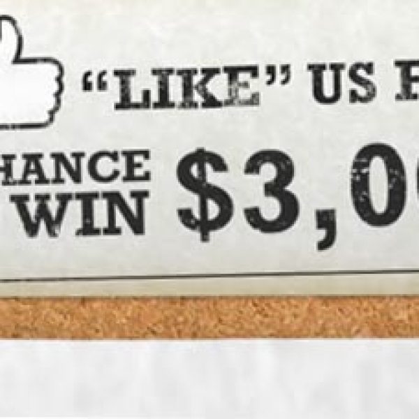 Win $3,000 Cash and Free Food