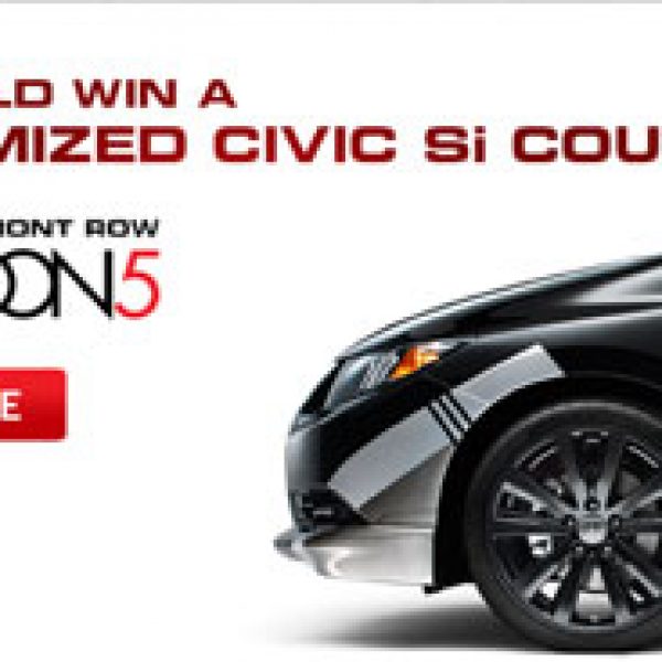 Win a 2013 Honda Civic Si Coupe and More!