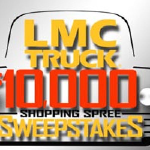 $10,000 Truck Sweepstakes