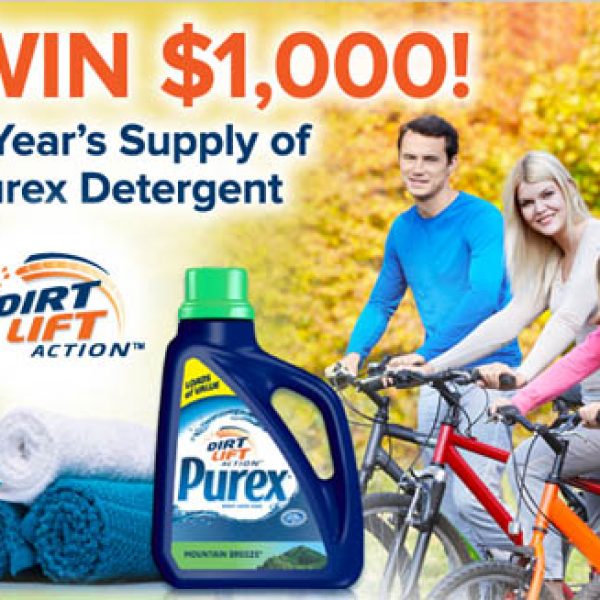 Win $1,000 Cash and Free Laundry Supplies