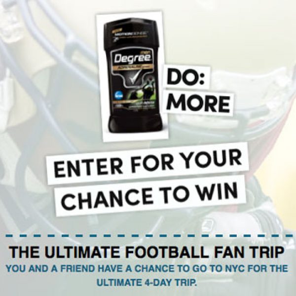 Win an $11,200 Ultimate Football Experience in New York City!