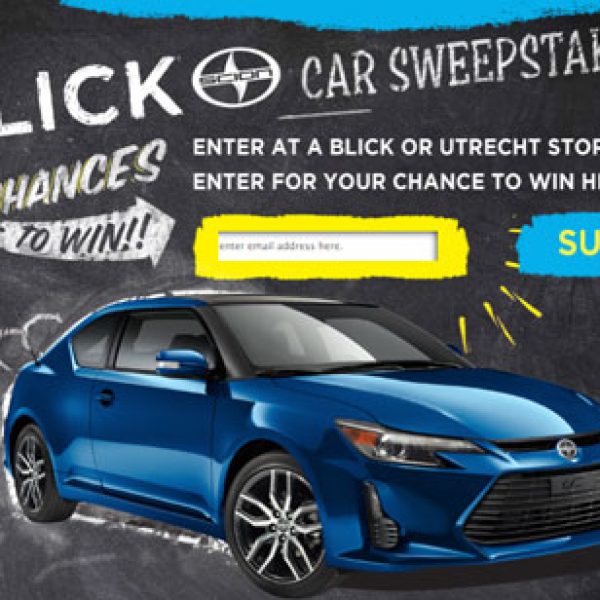 Don't Miss Out! Win a Scion worth over $20,000!