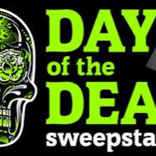Win a 40" LED EX620 Smart TV, a Bloggie Touch Camera, Scary Movies, and more Spooky Swag!