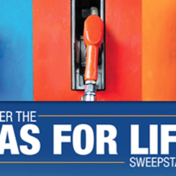 Win Gas for Life Sweepstakes!
