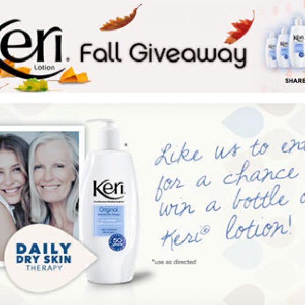 Win A Free Bottle of Keri Lotion!