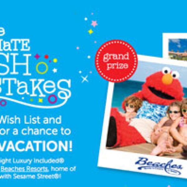 Win a Vacation to a Beaches Resort or instant prizes of Toys, Bikes or gift cards!