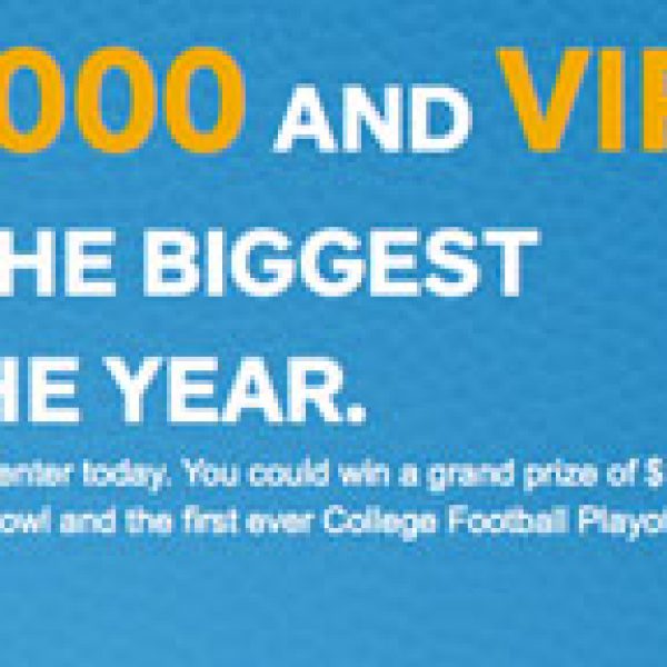 Allstate: Win $100,000 cash and a Trip for two to the Allstate Sugar Bowl in New Orleans!