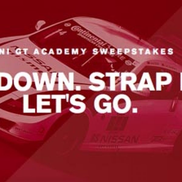Nissan GT Academy Sweepstakes!
