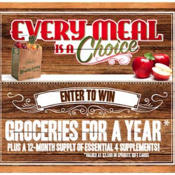 Win a $2,500 Grocery Gift Card!