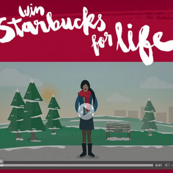 Win Free Starbucks for Life