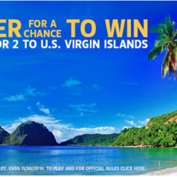 Travel Channel: Win a Trip to the US Virgin Islands