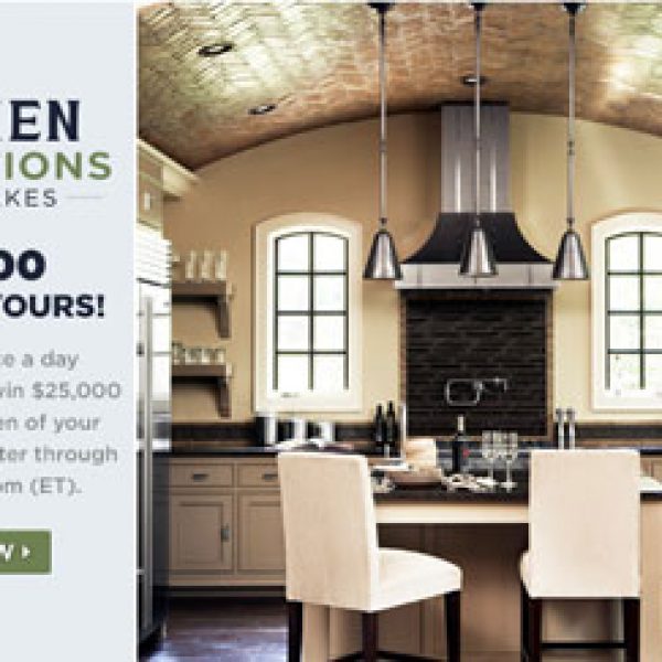 Win $25,000 to Create Your Dream Kitchen