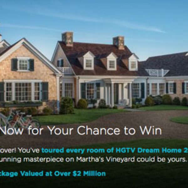 HGTV: Win the $2 Million Dollar Dream Home Grand Prize and More!