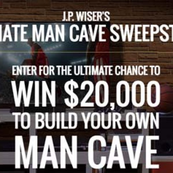 Win $20,000 Cash to Build a Man Cave!