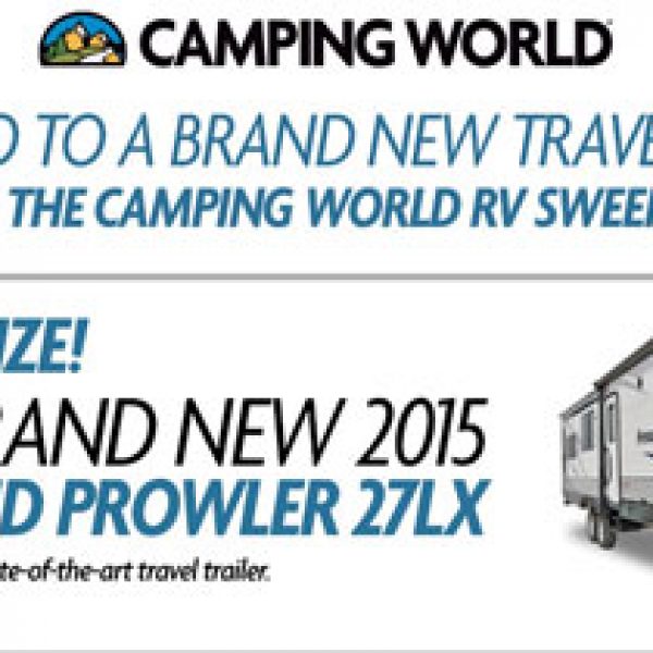 Win a $15,000 2015 Heartland Prowler 27XL Travel Trailer and More
