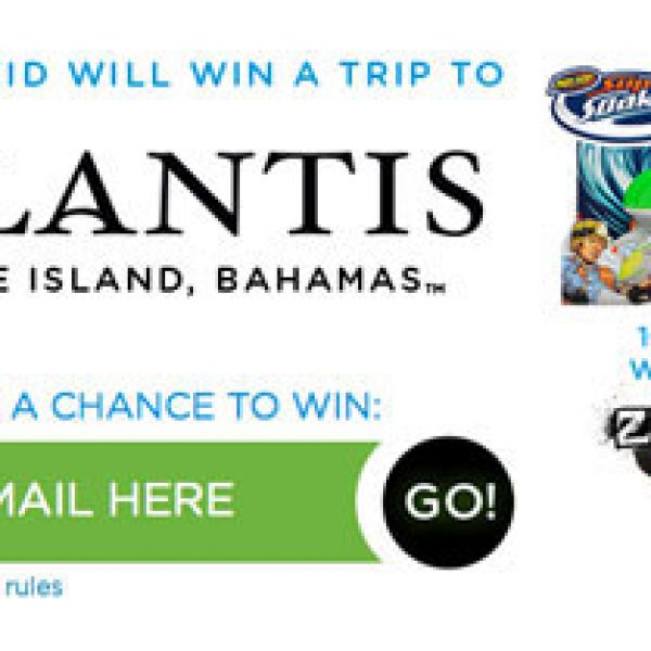 Win $2,000 and a Trip for Four to the Atlantis Resort in the Bahamas