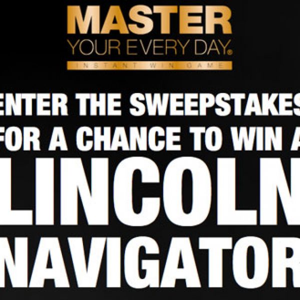 Win a $65,000 Lincoln Navigator