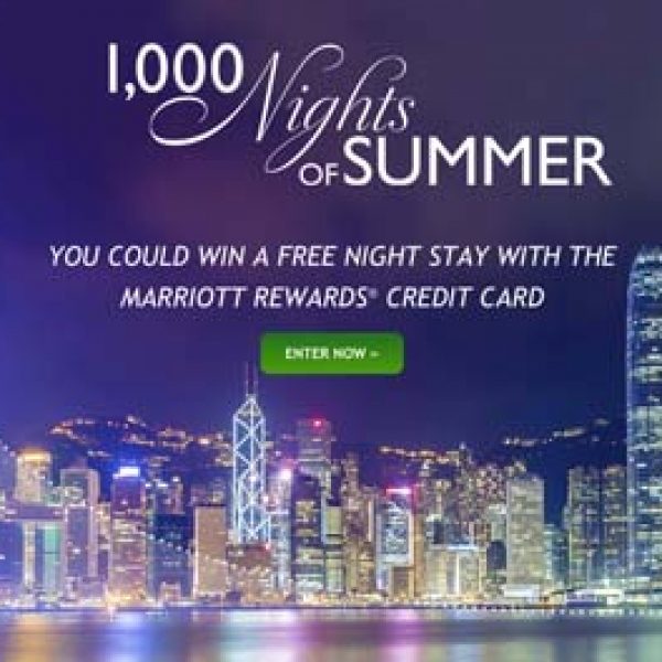 Marriott's 1,000 Nights of Summer Sweepstakes!