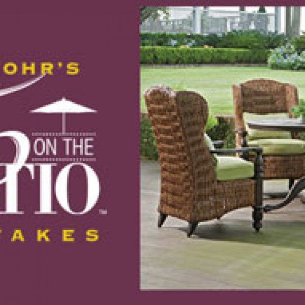 Win a $16,000 Patio Furniture Set, a Gas Grill, a Fire pit and More