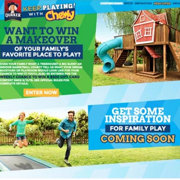 Dream Playroom Sweepstakes!