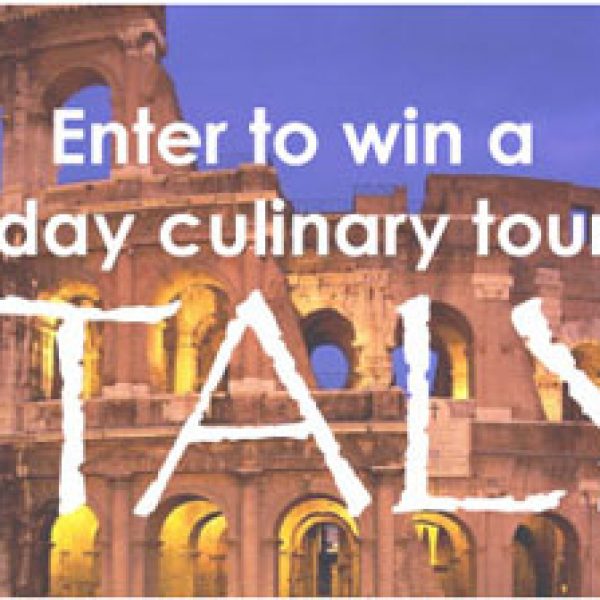 Win a Tour of Rome, Florence, and Venice worth $11,000