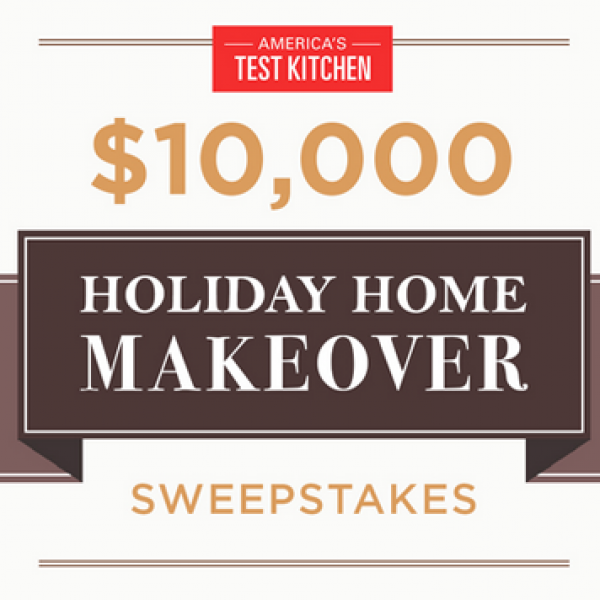 America's Test Kitchen $10,000 Sweepstakes!