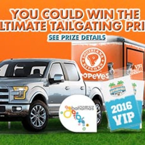 Win a Custom Tailgate Truck and More!