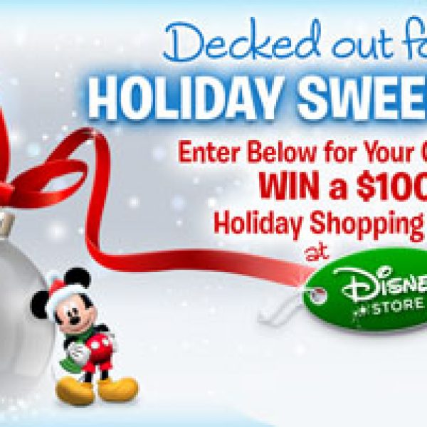 Disney's Decked Out Holiday Sweepstakes!