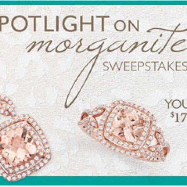 Win a Diamond and Morganite Ring Worth $1,799