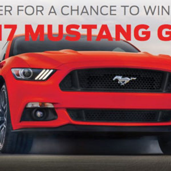 Win a 2017 Ford Mustang GT with Ford Racing Performance Parts