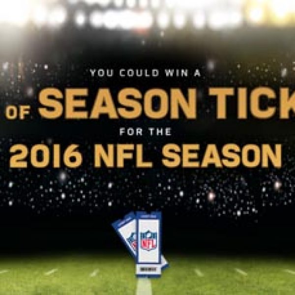 Win 2016 NFL Season Tickets!