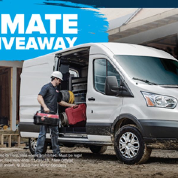 Win a $100,000 Ford Transit!