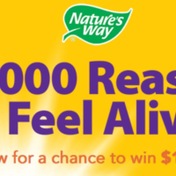 Win $10,000 from Nature’s Way!