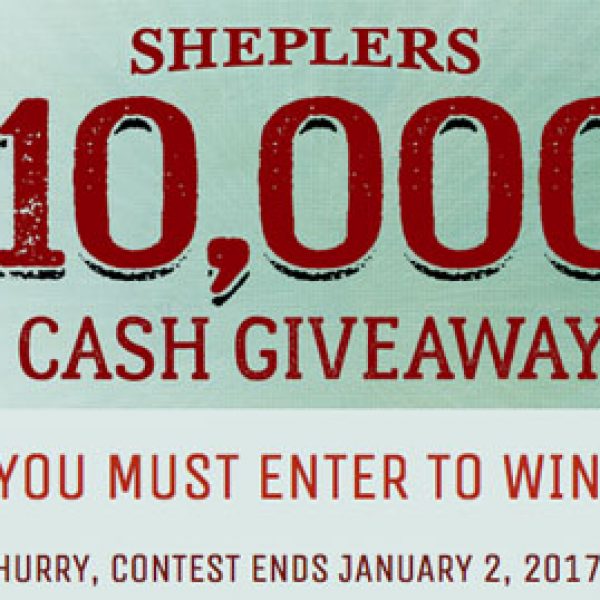 Shepler's $10,000 Cash Giveaway!