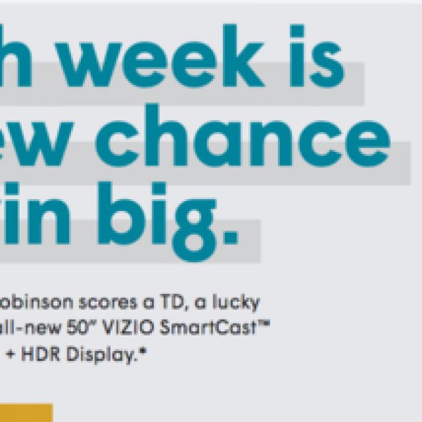 Win a VIZIO SmartCast M Series 50” Ultra HD TV!