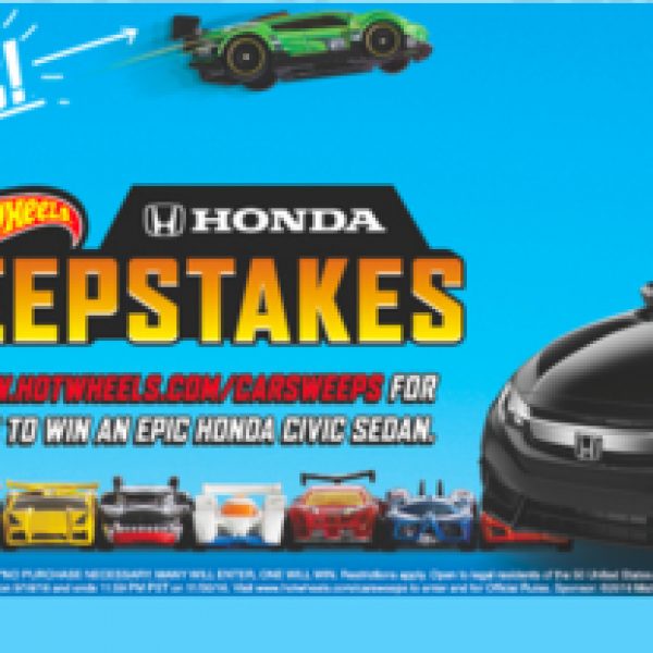 Win a 2016 Honda Civic Sedan worth $20,275!