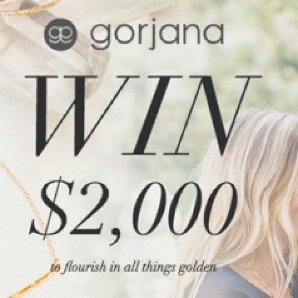 Win $2,000 worth of Jewelry from Gorjana!