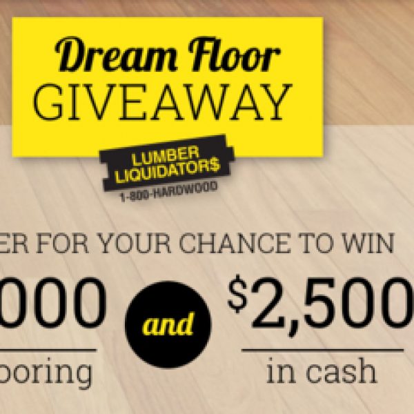 Win $5,000 worth of flooring products and more!