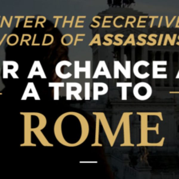 Win a a trip for two to Rome, Italy for six days and $1,000!