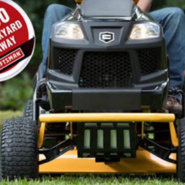 Win $3,000 worth of lawn tools from Craftsman!