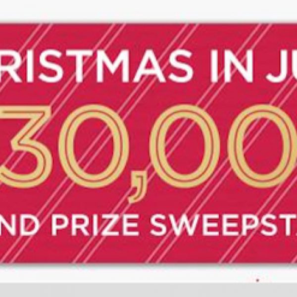 Win a gift basket and $30,000 from QVC!