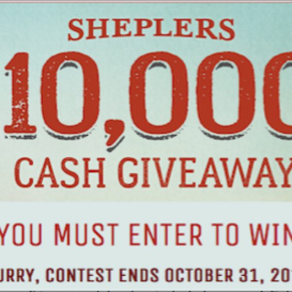 Win $10,000 cash to spend as you please!