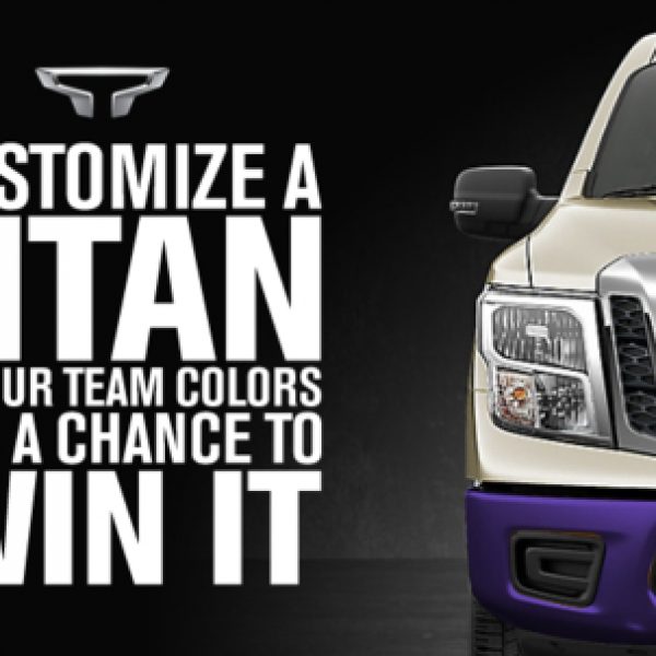 Win a Nissan Titan, 2WD Crew Cab SV truck!