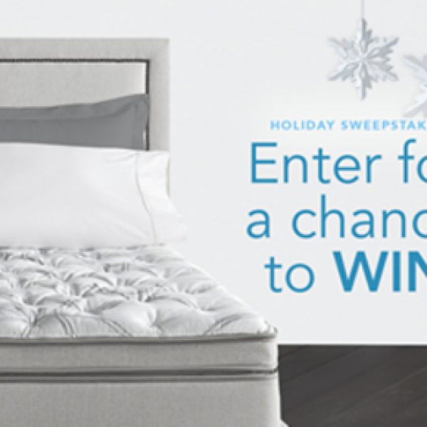 Win a Queen Sleep Numberi8 mattress and modular base set with tons of extras!