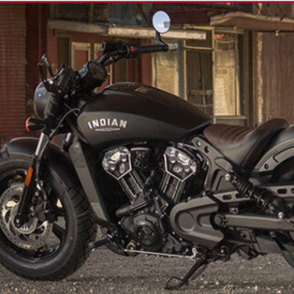 Win a 2018 Indian Scout Bobber motorcycle. A $11,499 value!