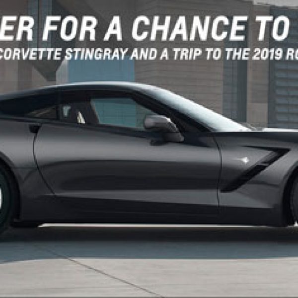 Chevrolet: Win a 2019 Chevy Corvette Stingray Coupe