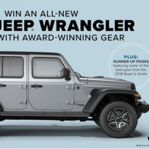 Summer Gear Giveaway: Win a 2018 Jeep Wrangler!