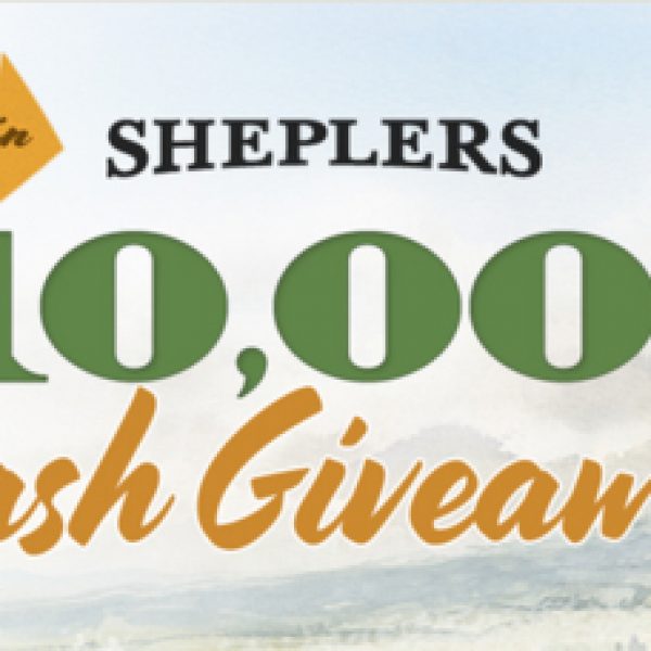 Sheplers $10,000 Cash Giveaway: Win $10,000