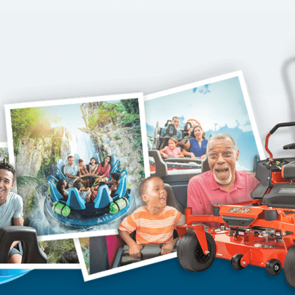 Sea World: Win a Bad Boy Mower and a trip to Sea World